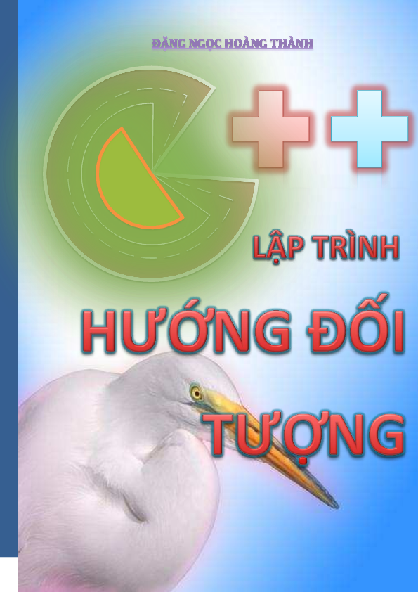 "Giáo trình Lập trình hướng đối tượng C++ - Đặng Ngọc Hoàng Thành"